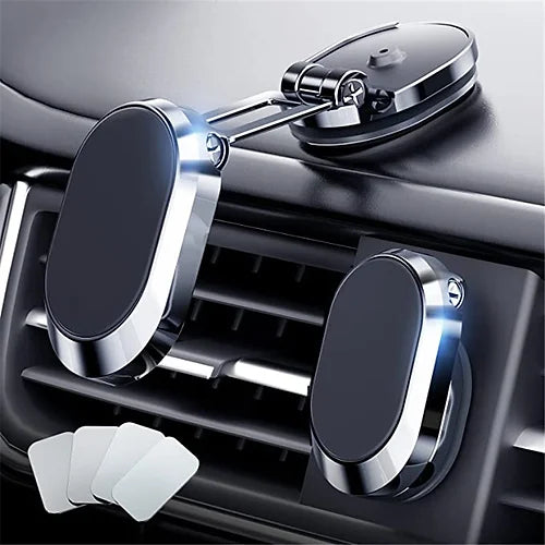 Folding Magnetic Car Phone Holder