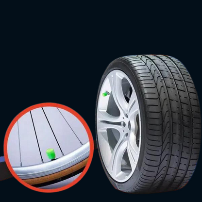 Fluorescent Tire Valve Caps