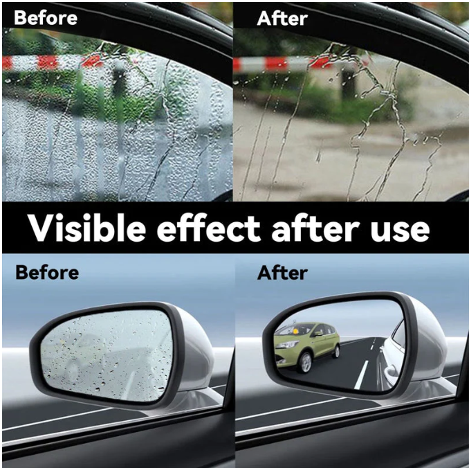 Long Lasting Car/Glass Anti-Fog Rainproof Agent | Buy 1 Get 1 Free
